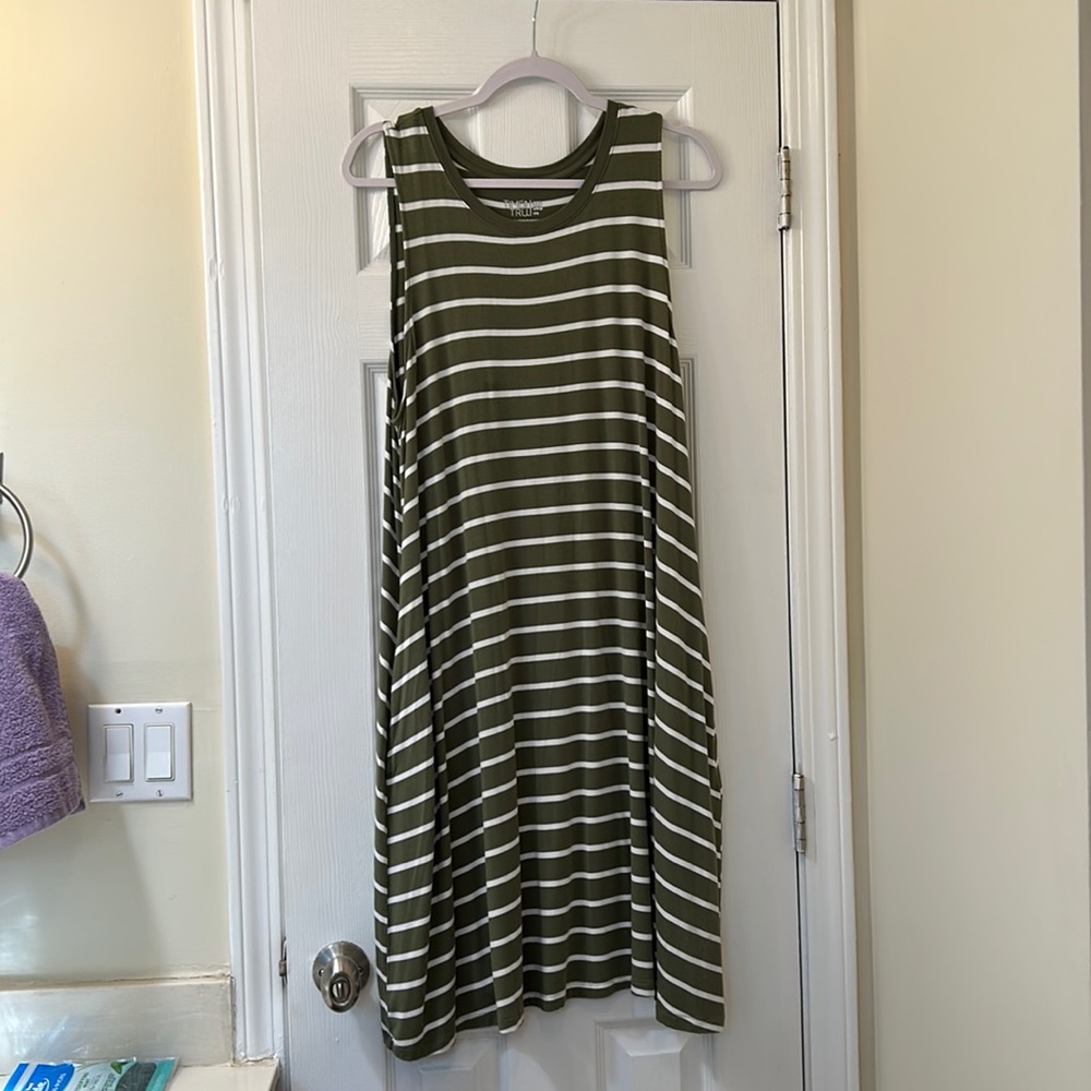 Time and tru XXL (20) striped dress